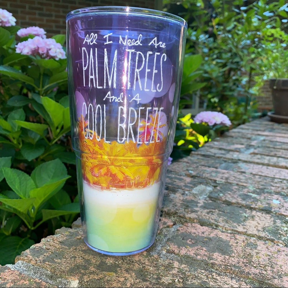 Tervis Palm Trees and Cool Breeze